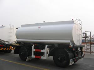 China 18000L Carbon Steel Draw Bar Tanker Trailer with 2 axles for Fuel or Diesel Liqulid 	 6182GYY on sale