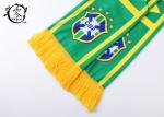 FIFA Soccer Club Custom Printed Scarves Polyester Fleece World Cup Event