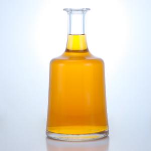 Wholesale Bell Shaped Glass Bottle for Gin Rum Champagne Brandy Whisky Clear or Customized Color from china suppliers