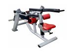 Red Cushion Elliptical Tube Exercise Plate Loaded Tricep Machine