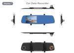 5.0 Inch Front And Rear Car Camera , HD Dual Camera Car Dvr With 70 Degree Wide