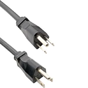 Wholesale UL 17AWG Flexible 3 Pin AC Power Cord Type B Plug NEMA 5-15P from china suppliers