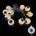 1.5m 10LED Eyeballs Pumpkin Ghost Skeletons Bat Spider LED String Festival