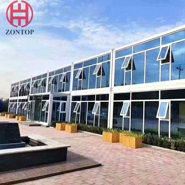 Quick Concrete 20ft 40 Ft Ready Low Cost Light Steel Flat Pack Modular Office