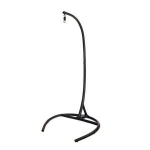 Wholesale Maximum Comfort Black Cotton Fabric Hammock Swing Chair With Iron Tube Frame from china suppliers
