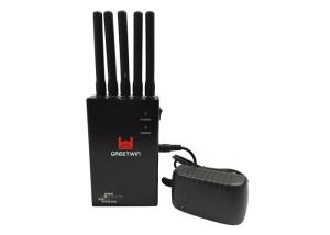 Wholesale High Power 2.5 W Handheld Cell Phone Jammer 3G / 4G / Wifi Shielding from china suppliers