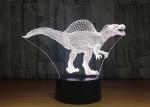 RGB 3D Dinosaur Night Light Touch Screen Spinosaurus Thanksgiving Gifts