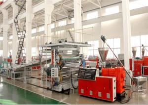 Wholesale PVC Imitation Marble Sheet Production Line , PVC WPC Plastic Marble Sheet Extrusion Machine from china suppliers