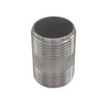WZ 1/8"-4" Stainless Steel 201 301 316 NPT BSP Threaded Pipe Fitting NIPPLE