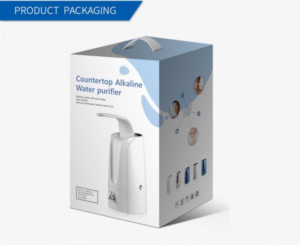 Countertop Alkaline Water Filter , Portable Water Purifier Machine No Electricity