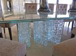 8-12mm Thickness Decorative Tempered Glass for Circle Table Top of Stylish