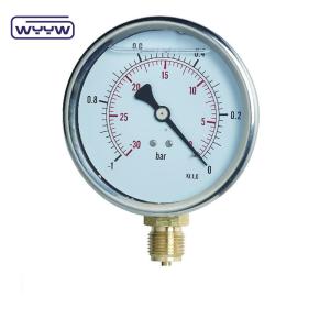Wholesale Precision Vacuum Pressure Gauge Meter Bottom / back Mounting from china suppliers