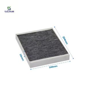 Wholesale 99.99% Activated Carbon Air Filter With Low Resistance Strong Adsorption Capacity from china suppliers