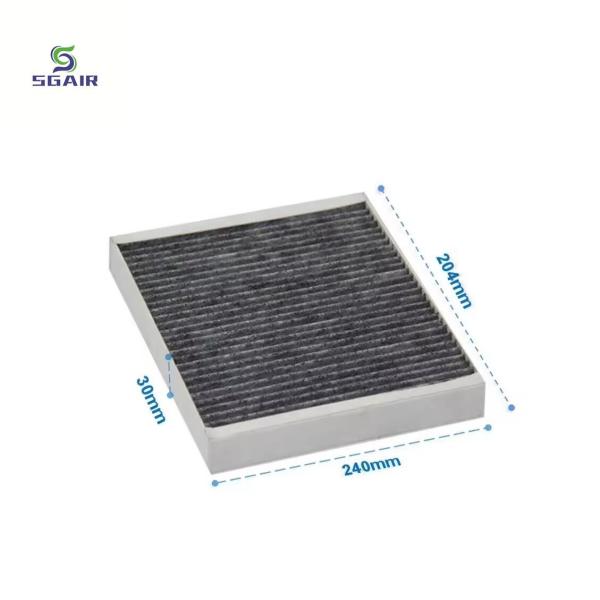99.99% Activated Carbon Air Filter With Low Resistance Strong Adsorption