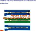 Cheap prices garment accessory fancy duvet cover zipper hot sale, zipper open