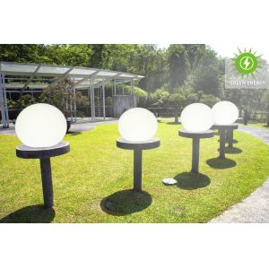 Buy cheap Bright Solar Powered Garden Balls / Round Ball Solar Lights Work Over 20 Hours from wholesalers