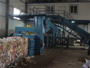 Wholesale High Efficiency Horizontal Baling Machine Full Automatic Strapping Custom from china suppliers