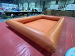 Commercial Backyard Large Airtight Water Pool Swim Pool Orange For Water Game