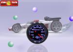 PSI Unit Aftermarket Oil Pressure Gauge Sensor Kit 7 Colors Adjustable For