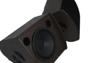 Outdoor Concert Powered Wedge Monitor Speakers , Custom Small Stage Monitor Speakers