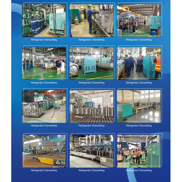 High-efficiency 4HP Oil-Free Explosion Proof Refrigerant Recovery Machine 380V 50Hz 12