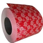 Flat Color Coated Galvanized Steel Coil 1000mm - 12000mm Prepainted Color Coated