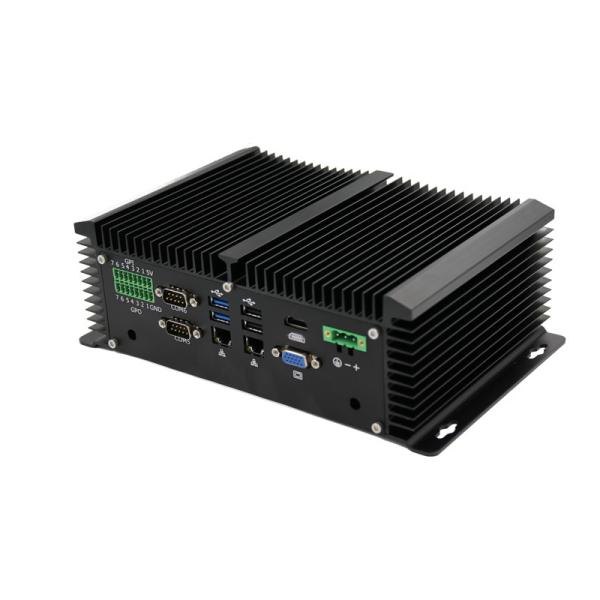 Full Metal Case Industrial Mini PC Windows 10 Pro Fanless Desktop Computer HDMI