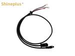Anti Interference Split Two-In-One Battery Wire Harness 3-Core Carnoon Head 6