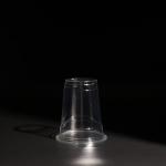 High Transparent Plastic Disposable PET Cup Cold Drink Boba Tea With Lid