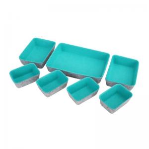 China Custom Office Dividers Felt Drawer Organizer For Toothpaste on sale