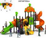 Residential Kids Plastic Playground Equipment Antistatic Antiskid Crackproof