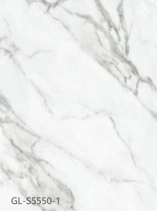 Wholesale 6mm Light Grey Marble Vinyl Flooring Dampproof Nature Friendly Scratch Resistant GKBM Greenpy GL-S5550-1 from china suppliers