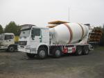 Yellow 290 HP Concrete Mixer Trucks With Mixer Tank 6 Cubic Meters