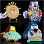 Track Field Metal Commemorative Medals Marathon Gold Silver Bronze Event Medals