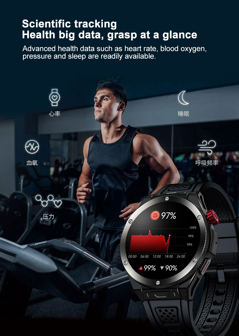 NEW NOH-ON N18 SmartWatch Health Monitoring Men Women OpenHarmony Tracker Full Touch Screen Smart Watch