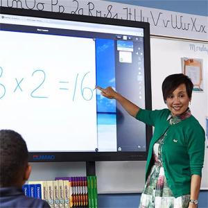 Wholesale Qtenboard Digital Whiteboard 75 Inch Smart Interactive Flat Panel for School Office from china suppliers