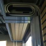 Industrial High Speed Roll Up Doors High Speed Spiral Door Metal Roller Shutter