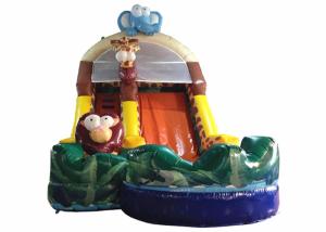 Wholesale Forest Elephant Animals Commercial Inflatable Water Slides Standard For Kids Under 15 from china suppliers