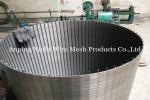 Ss304 vee Shaped Wedge Wire Screen Pipe Slot 40mm