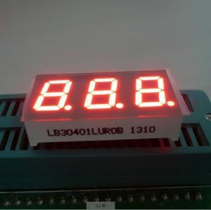 Wholesale Triple Digit 7 Segment LED Digital Display For Instrument Panel Indicator 0.40 inch from china suppliers