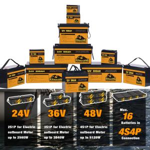 Wholesale Exide 12V 24 48V Volt 5 7 9 12 14 18 20 24 28 35 50 100 110 120 150 200 300Ah Amp Hour Hr Deep Cycle Lifepo4 Lithium Ion Battery from china suppliers