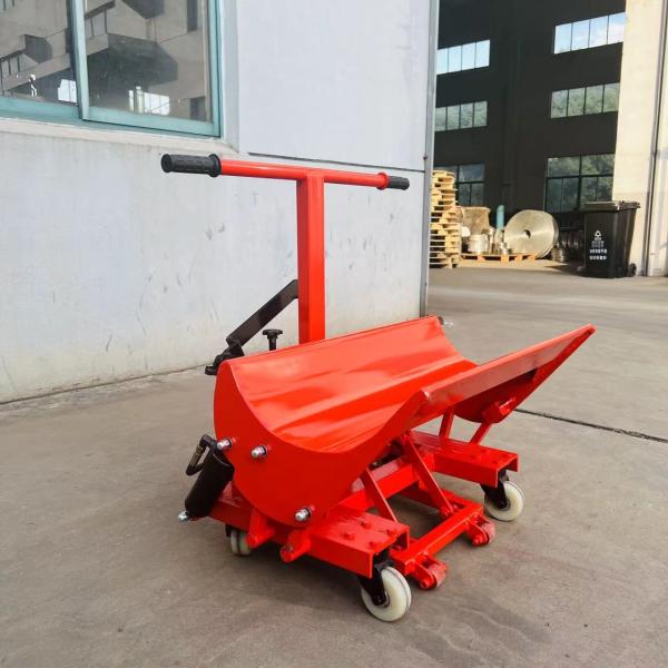 Quality Hydraulic Cloth Roll Transport Trolley Doffing Easy Handle for sale
