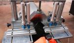 UPVC Window Fabricating Machine Window and Door Machinery Glazing Bead Saw