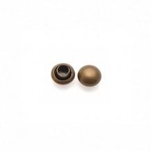 Wholesale Anti Black Nickel Custom Decorative Brass Rivets , Decorative Rivets For Clothing from china suppliers