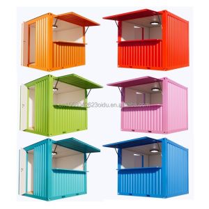 Buy cheap 10ft Fast Food Mini Mobile Container Coffee Bar Houses Modern Design Outdoor from wholesalers