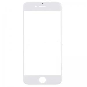 China For OEM Apple iPhone 6 Front Glass Lens Replacement - White on sale