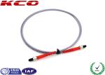 Multiple Mode Fiber Optic Patch Cord / SMA Fiber Optic Cable Metal Ferrule