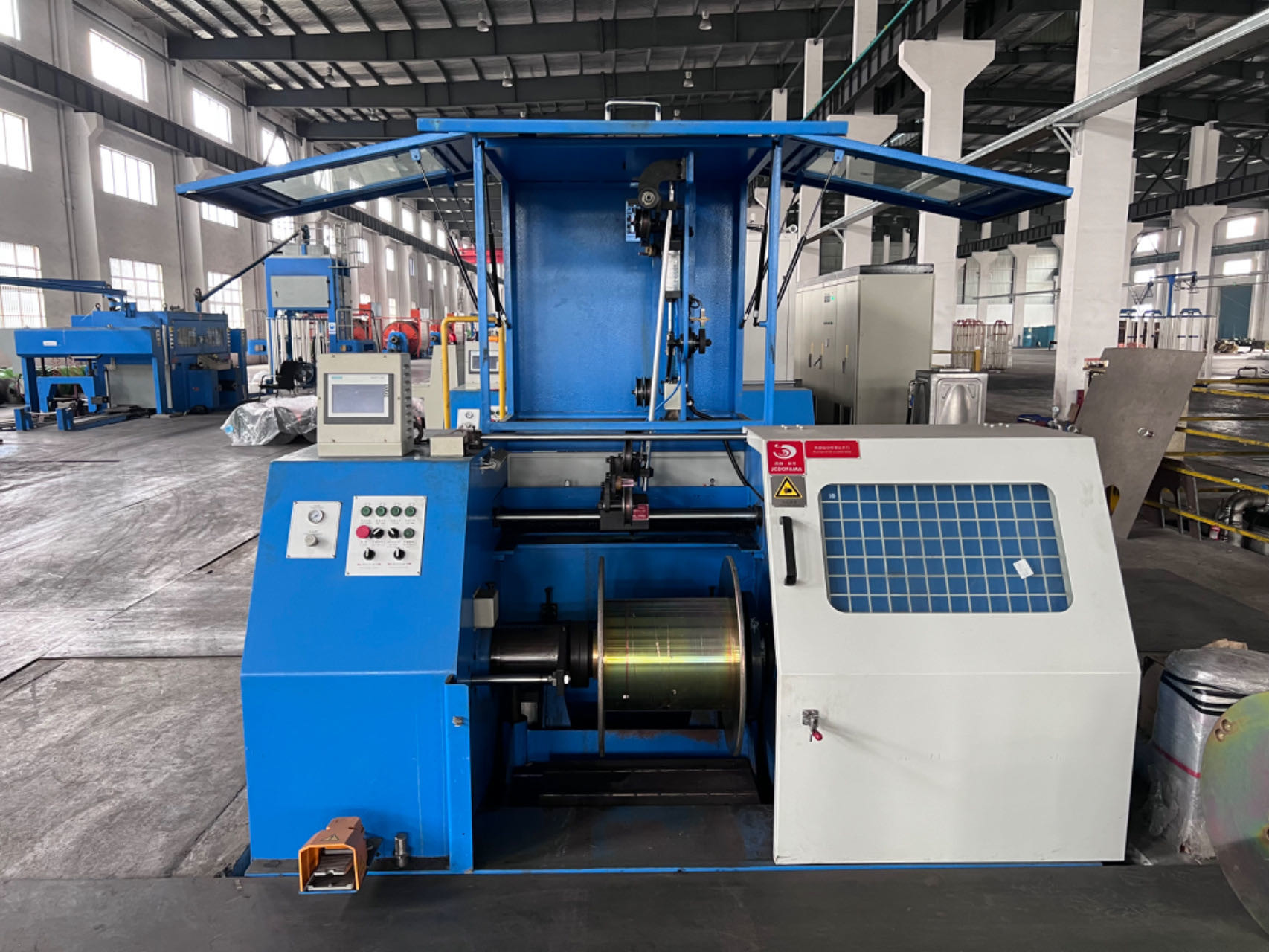 630 Cu Wire Bunching Machine For Electric And Phone Cable 0.08mm