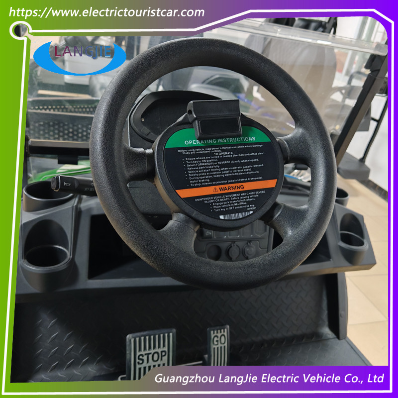 2 seats Electric City Bus AC motor 4 Wheel Electric Shuttle Car For Park