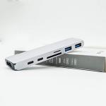 Best Type-C Duo Adapter 50Gbps MacBook Pro 2018 2017 2016 13" 15",USB-C 100W